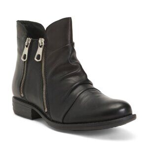 MIZ MOOZ Made In Portugal Leather Logic Booties